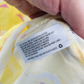 Regata amarela com ajuste relaxado para meninas Cat &amp; Jack XL