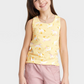 Regata Cat &amp; Jack Yellow Girls Relaxed Fit, tamanho P