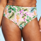 Calcinha de biquíni feminina Kona Sol tamanho G rosa claro floral
