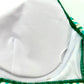Top de biquíni feminino Kona Sol com aro verde e geométrico, tamanho P