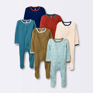 Kit com 6 peças de colchas para bebês, para dormir e brincar - Cloud Island™ Azul 0-3 meses
