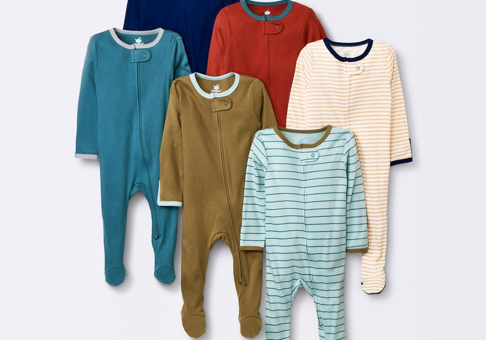 Kit com 6 peças de colchas para bebês, para dormir e brincar - Cloud Island™ Azul 0-3 meses