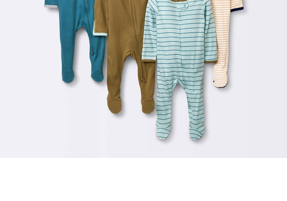 Kit com 6 peças de colchas para bebês, para dormir e brincar - Cloud Island™ Azul 0-3 meses