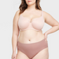 Roupa íntima hipster sem costura feminina Auden, roxa, tamanho XXL