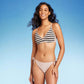 Calcinha de biquíni feminina Wild Fable XS marrom com amarração lateral Cheeky