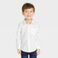 Camisa Oxford Branca para Meninos - Cat &amp; Jack Manga Longa Tamanho 12M