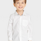 Camisa Oxford Branca para Meninos - Cat &amp; Jack Manga Longa Tamanho 12M