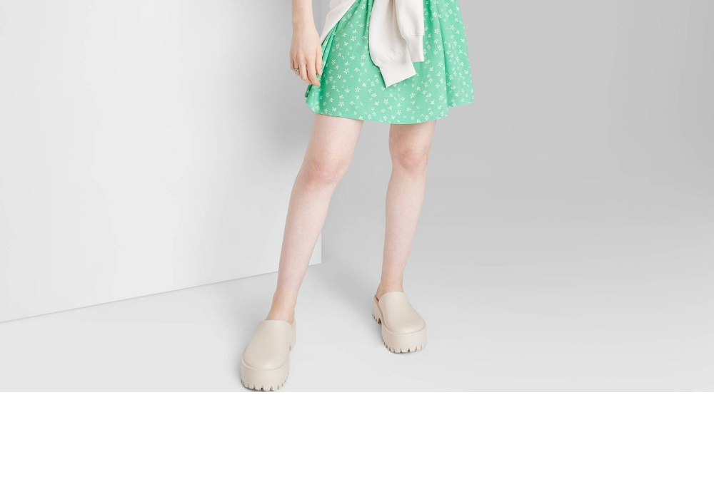 Vestido babydoll floral verde menta Wild Fable feminino - sem mangas, tamanho P