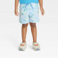 Shorts French Terry Azul para Meninos Pequenos da Cat &amp; Jack - Tamanho 3T