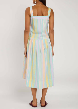Free People - Primavera Stripe Midi Dress