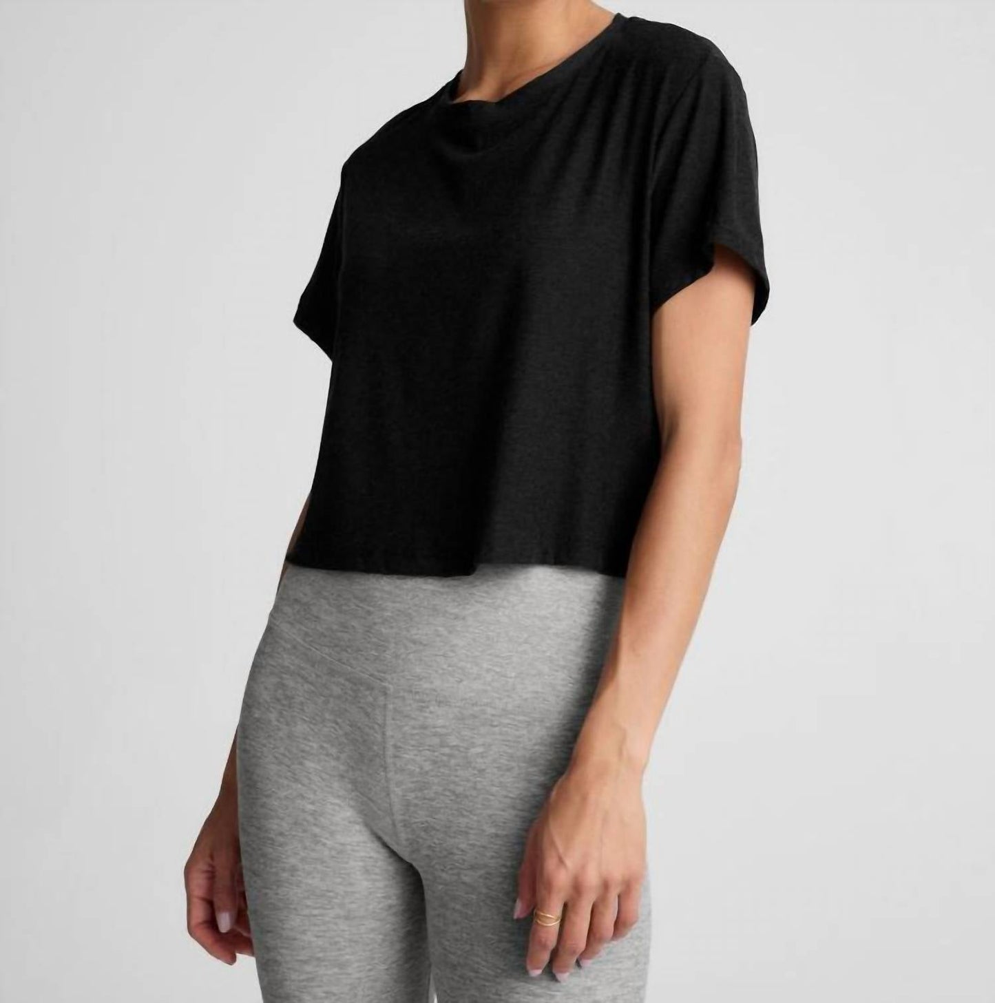 Beyond Yoga - Featherweight Supreme Cropped Tee