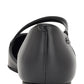 Calvin Klein Sannie D'orsay Bico Fino Flat Preto Feminino Tamanho 8,5 M
