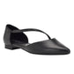 Calvin Klein Sannie D'orsay Bico Fino Flat Preto Feminino Tamanho 8,5 M