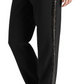 Calça flare Steve Madden Waverly com listras de lantejoulas e listras pretas