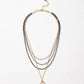 Anne Vaughan - Crystal Multistrand Necklace
