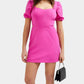 French Connection - Whisper Ruth Sweetheart Neck Dress