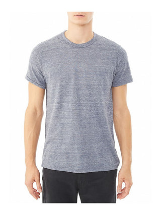 Camiseta masculina de gola redonda Eco-Jersey da Alternative Apparel, azul, tamanho XL