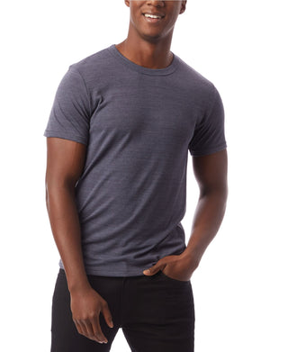 Camiseta masculina de gola redonda Eco-Jersey da Alternative Apparel, azul, tamanho XL
