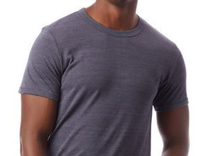 Camiseta masculina de gola redonda Eco-Jersey da Alternative Apparel, azul, tamanho XL
