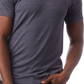 Camiseta masculina de gola redonda Eco-Jersey da Alternative Apparel, azul, tamanho XL