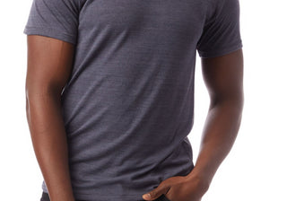 Camiseta masculina de gola redonda Eco-Jersey da Alternative Apparel, azul, tamanho XL