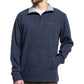Quiksilver Men's Quarter Zip Mock Neck Sweatshirt