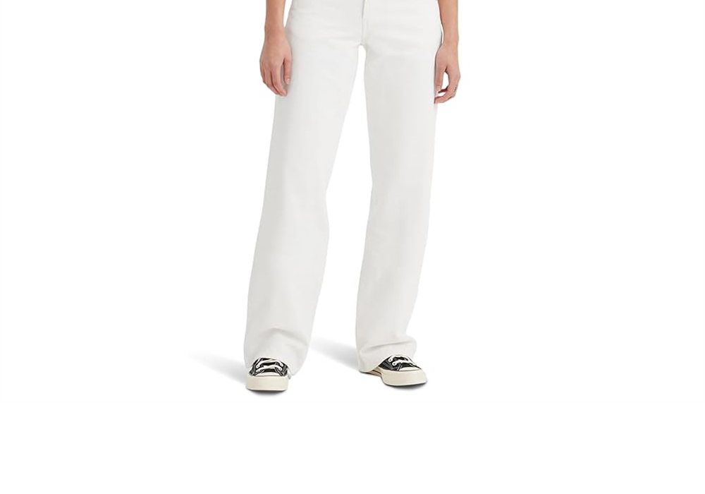 Calça Jeans Levi's(r) Premium Low Loose (Branca Quadrada) Feminina