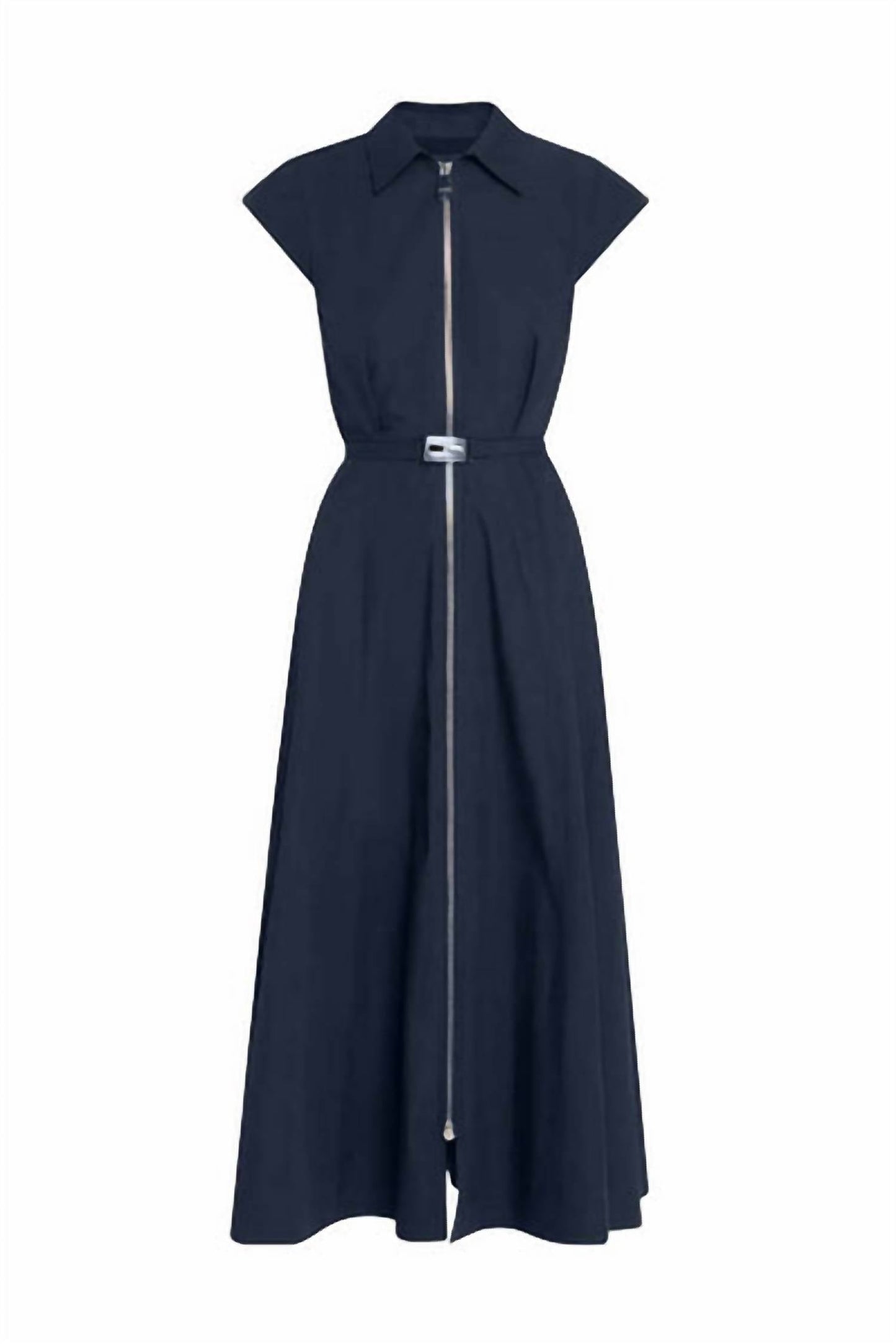 Brandon Maxwell - Jace Short Sleeve Collared Dress
