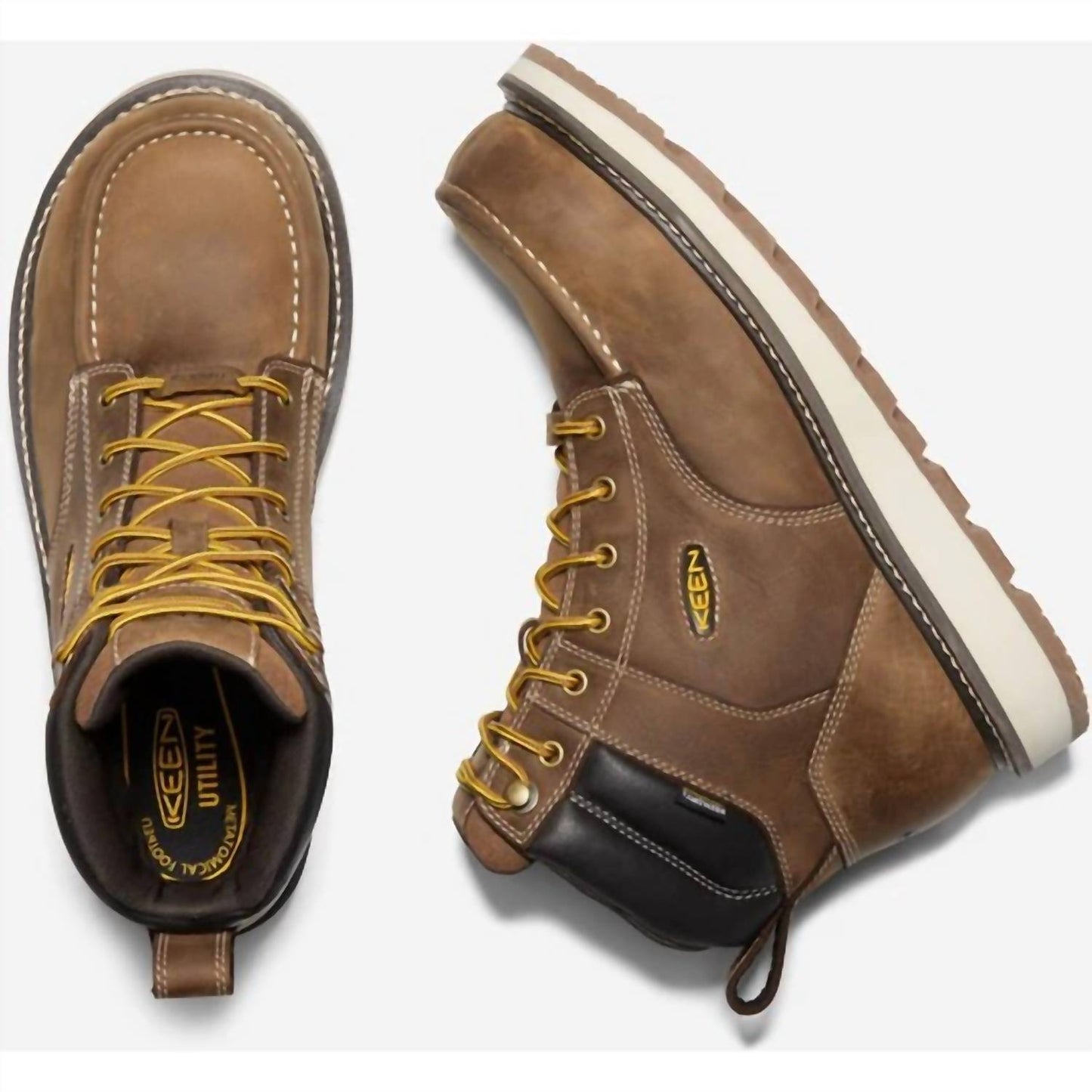 Keen - Men's Comp-toe Cincinnati Wedge Sole Waterproof Work Boot
