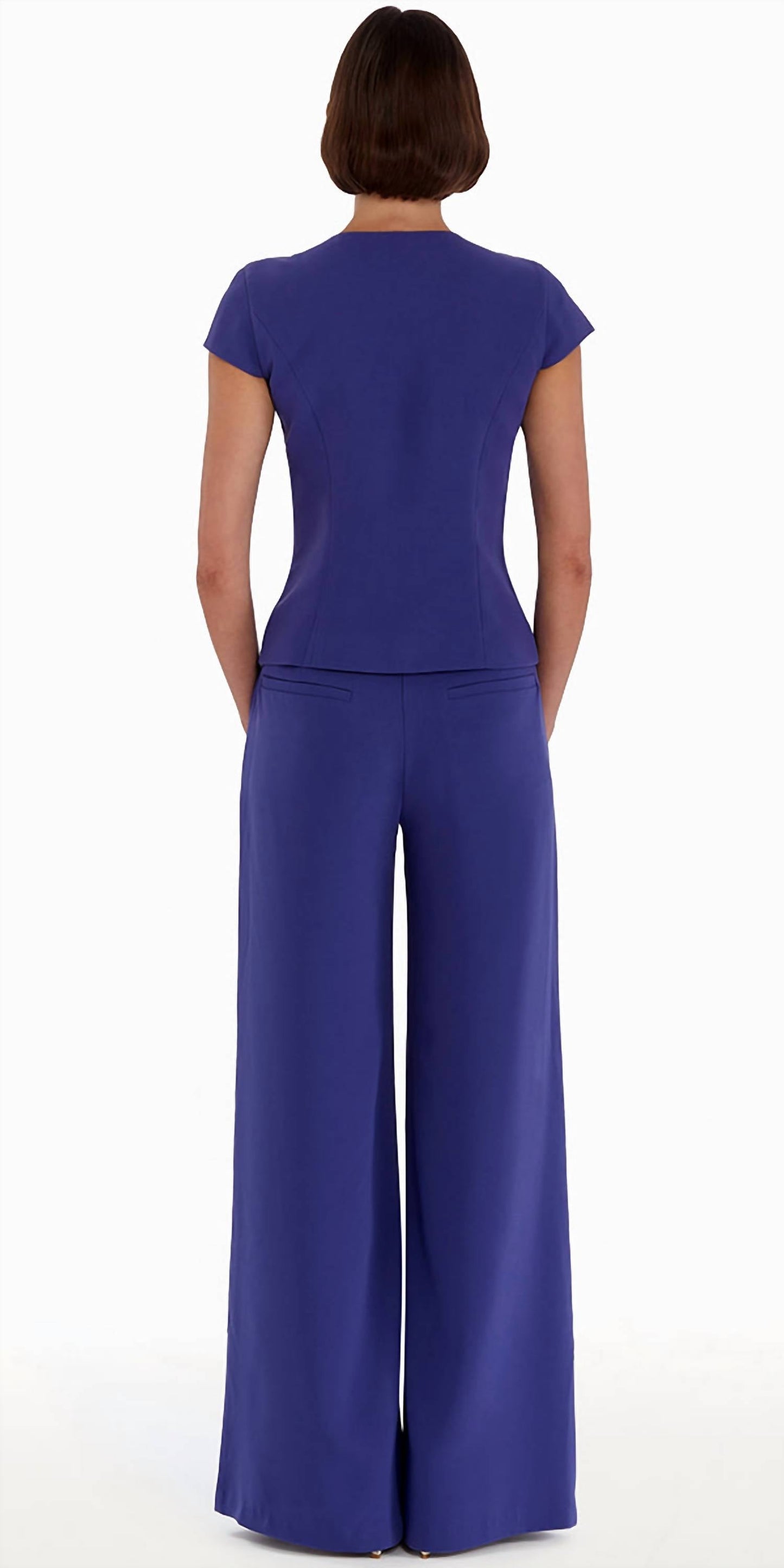 Amanda Uprichard - Short Sleeved Kya Top