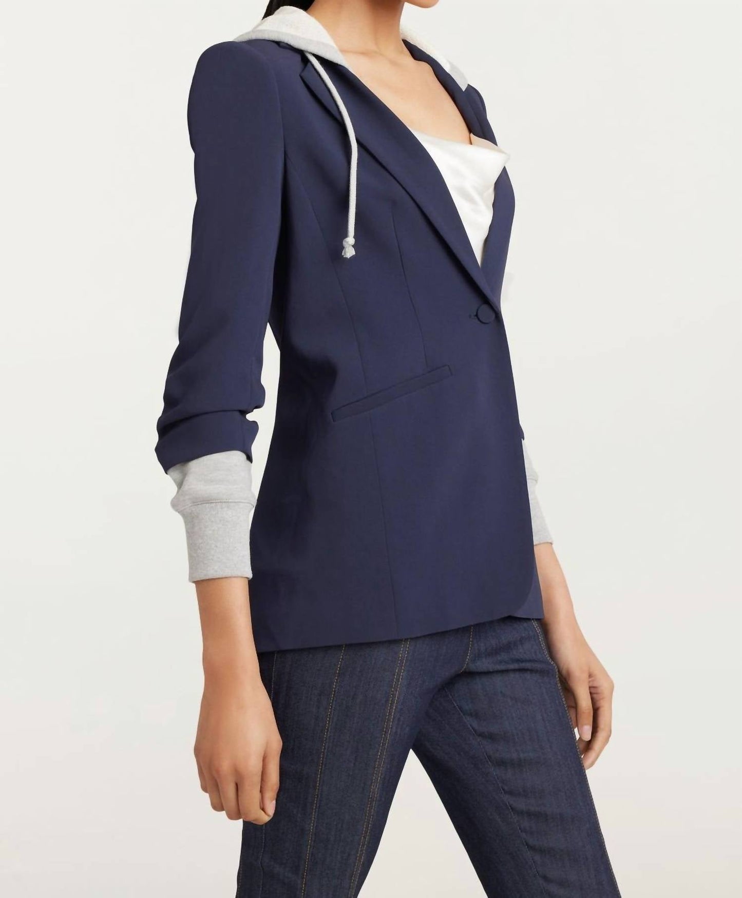 Cinq A Sept - Hooded Khloe Blazer Jacket