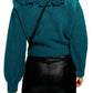 Topshop - Rock It Fringe Turtleneck Cropped Sweater