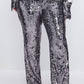 Good American - SEQUIN WIDE LEG PANTS