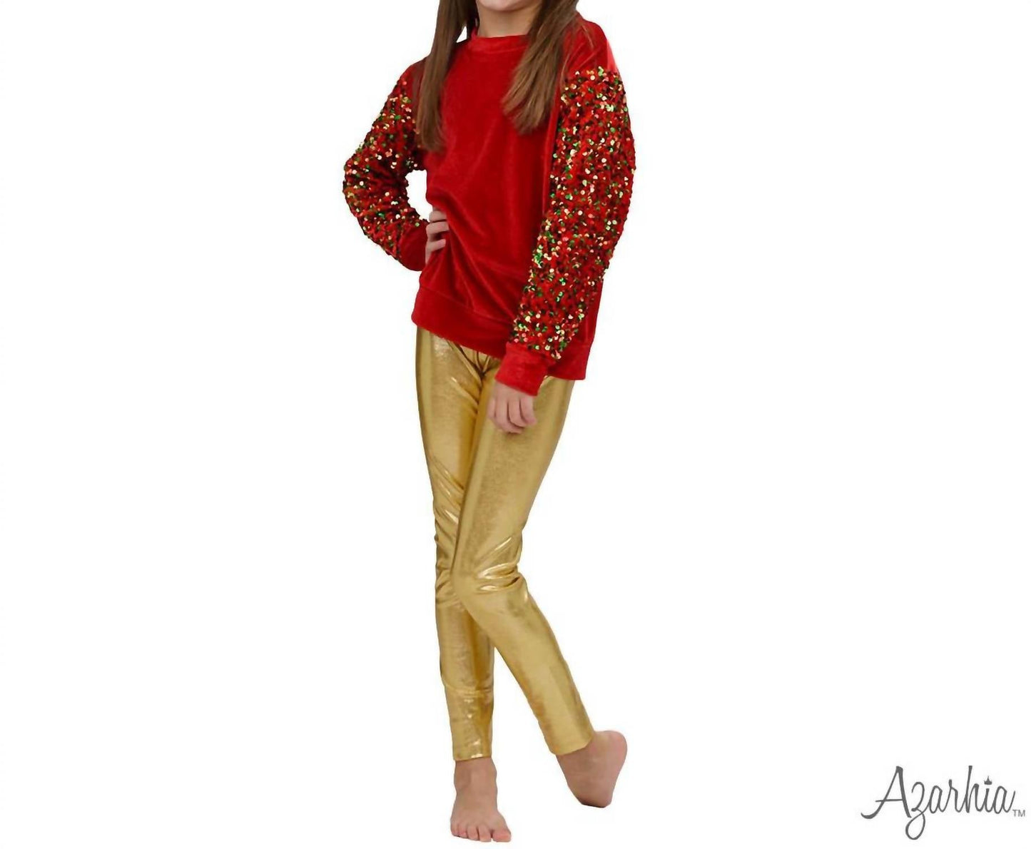 Azarhia - Girls Shimmer Leggings