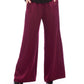 Karen Kane - Women's Wide Leg Satin Pants