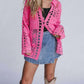 Pol - Crochet Button Down Sweater