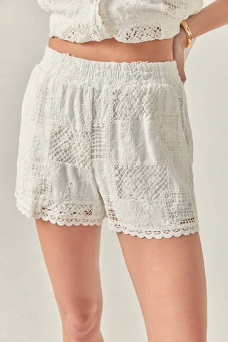 English Factory - Ibiza Embroidered Shorts