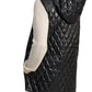 Theory - CLAIRENE QUILTED FAUX LEATHER HOODED VEST