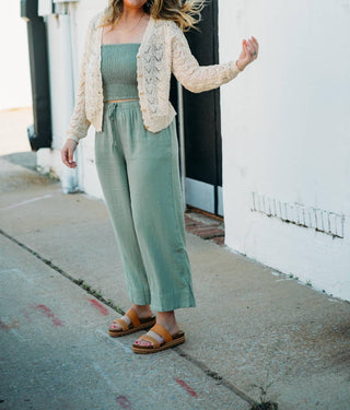 Z Supply - Blusa de linho Amelie