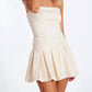 Bishop + Young - Women's Positano Linen Strapless Mini Dress