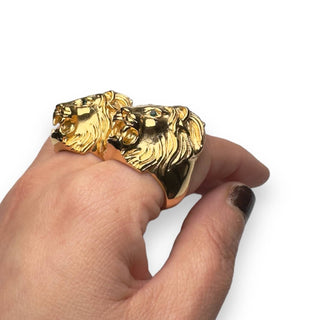 Jagged Halo Jewelry - Anel Lann de aço inoxidável unissex