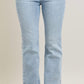 Judy Blue - Tummy Control Vintage Side Slit Bootcut Jeans