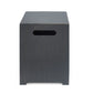 Modern Tank Holder Side Table With Powder Coated Frame