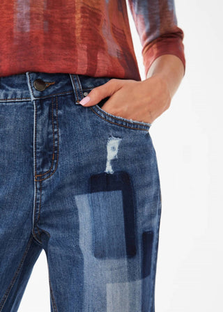 Fdj - Girlfriend Jeans With Rolled-up Hem