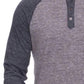 Flags & Anthem - Rollins Long Sleeve Snow Slub Henley Top