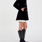 Zaalima Fashion - Solid Color Regular Coat