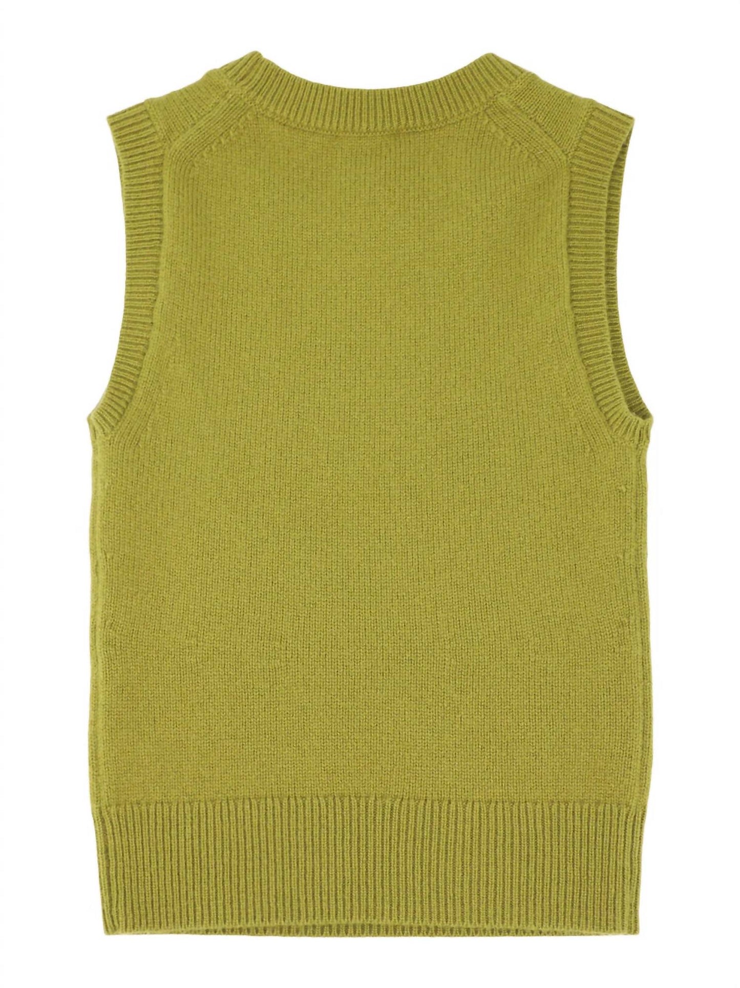A.L.C. - Ian Sleeveless Cashmere Top