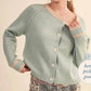 &Merci - Women's Two Tone Cardigan