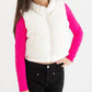 Love Daisy - Furry Puffer Vest