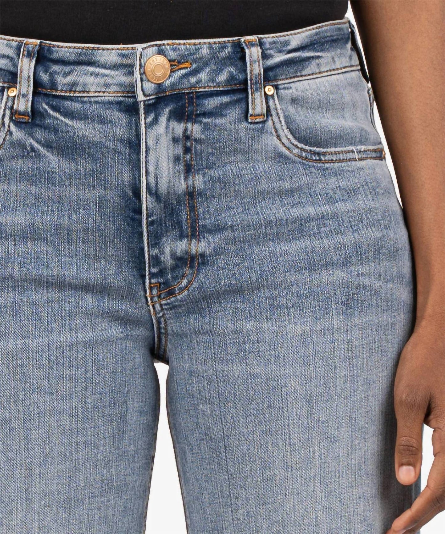 Kut From The Kloth - High Rise Wide Leg Jeans